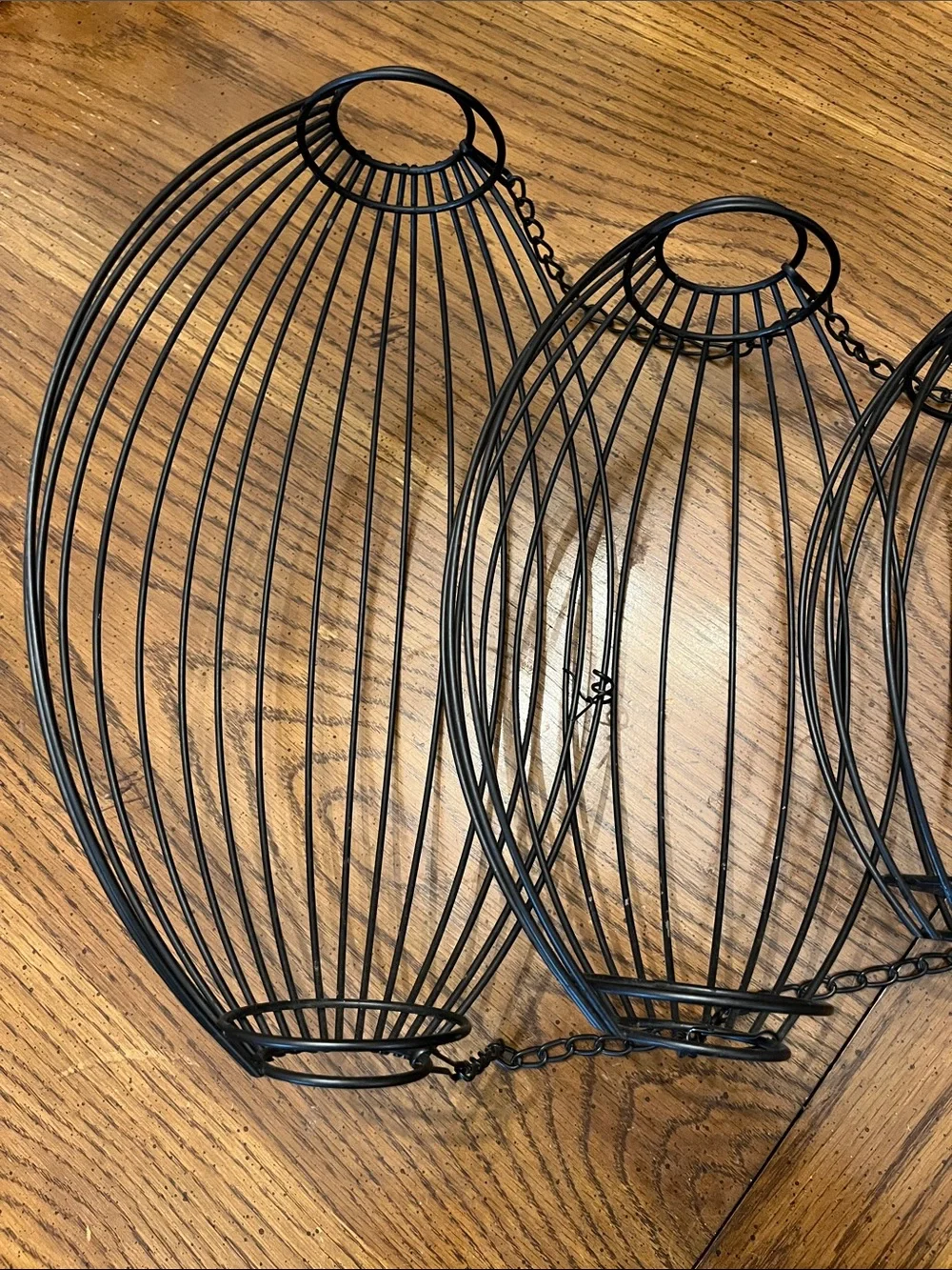 Black Three Tier‎ Hanging Fruit Basket